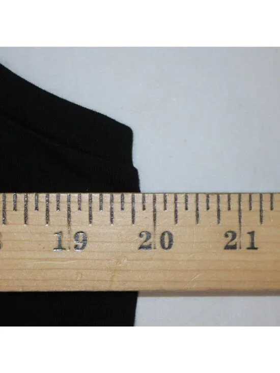 Eileen Fisher Dress $138 Sz LP Black Round Neck Organic Cotton Dress - Picture 11 of 11